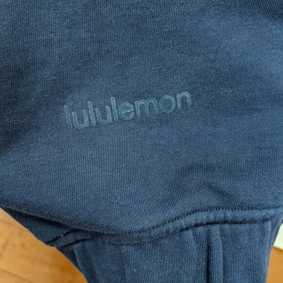 Lululemon women's blue cotton hoodie in size 6 - Picture 5 of 5